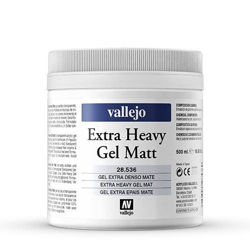 Vallejo Media Extra heavy gel Matt Vallejo Extra Heavy Gel Gloss/Matte