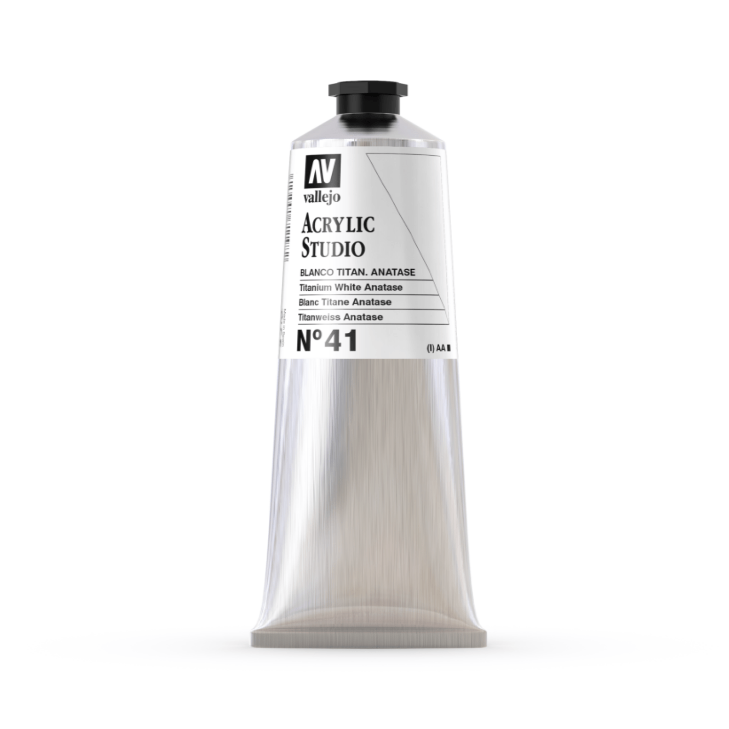 Vallejo Studio 125ml Titanium White Anatase