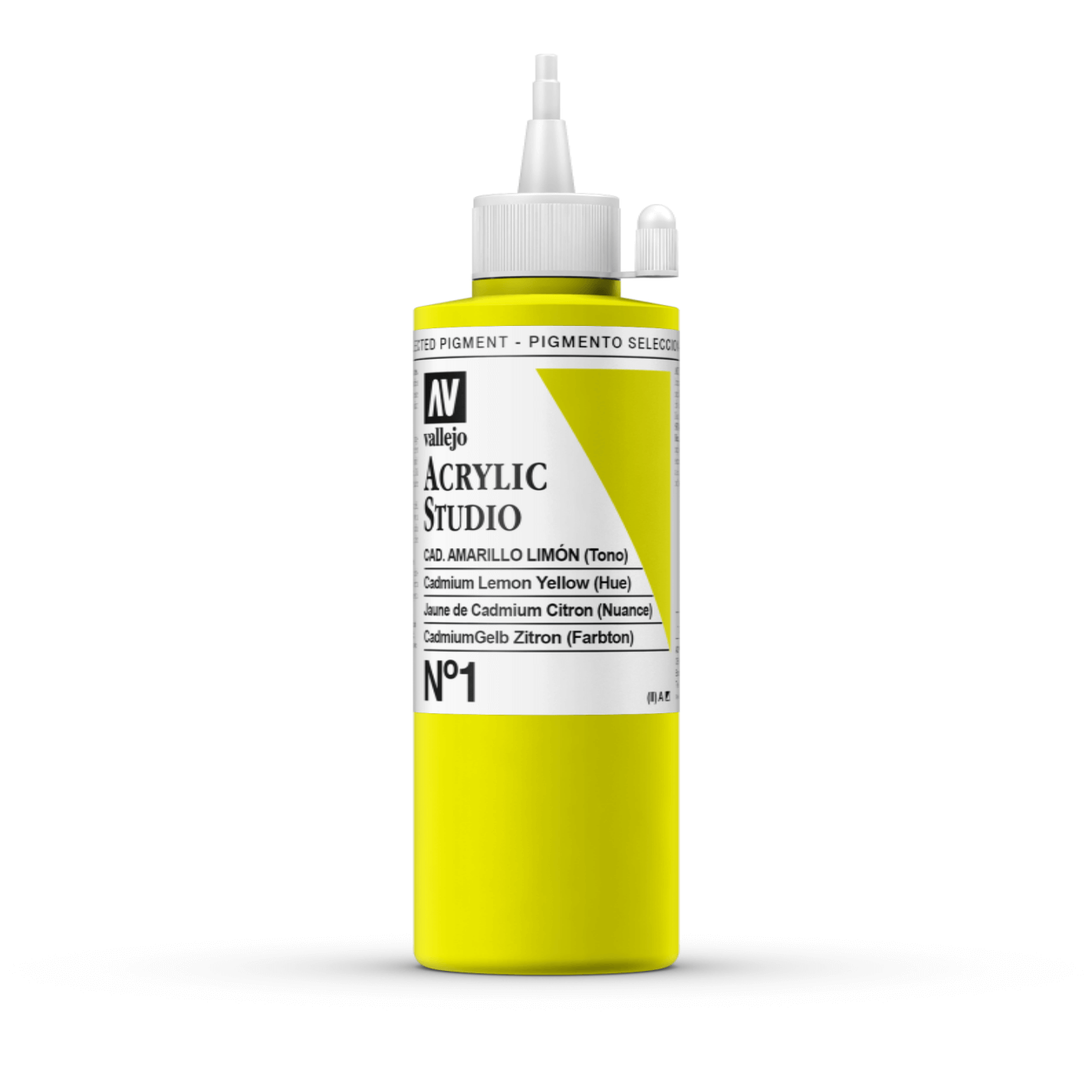 Vallejo Studio 200ml Cadmium Lemon Yellow (Hue)