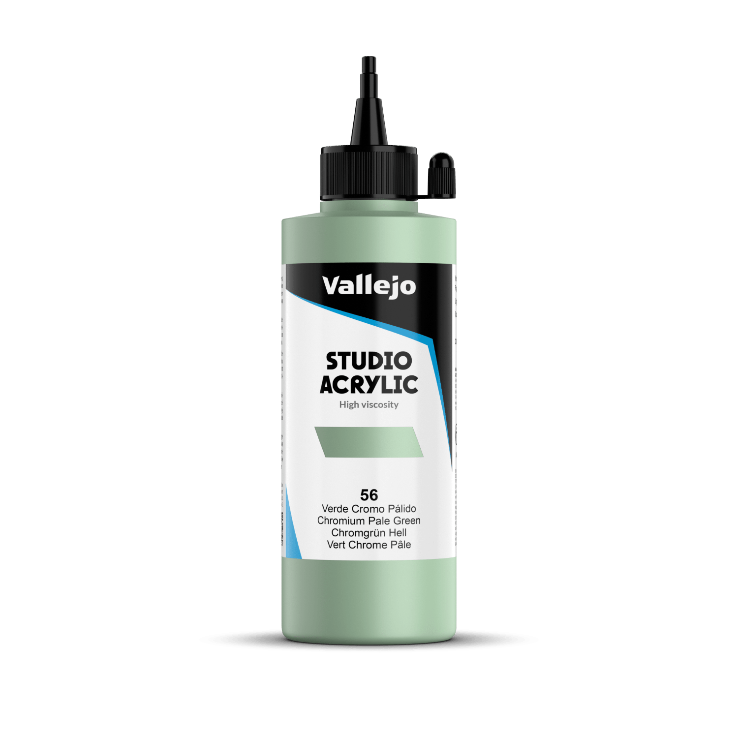 Vallejo Studio 200ml Chromium Green Pale