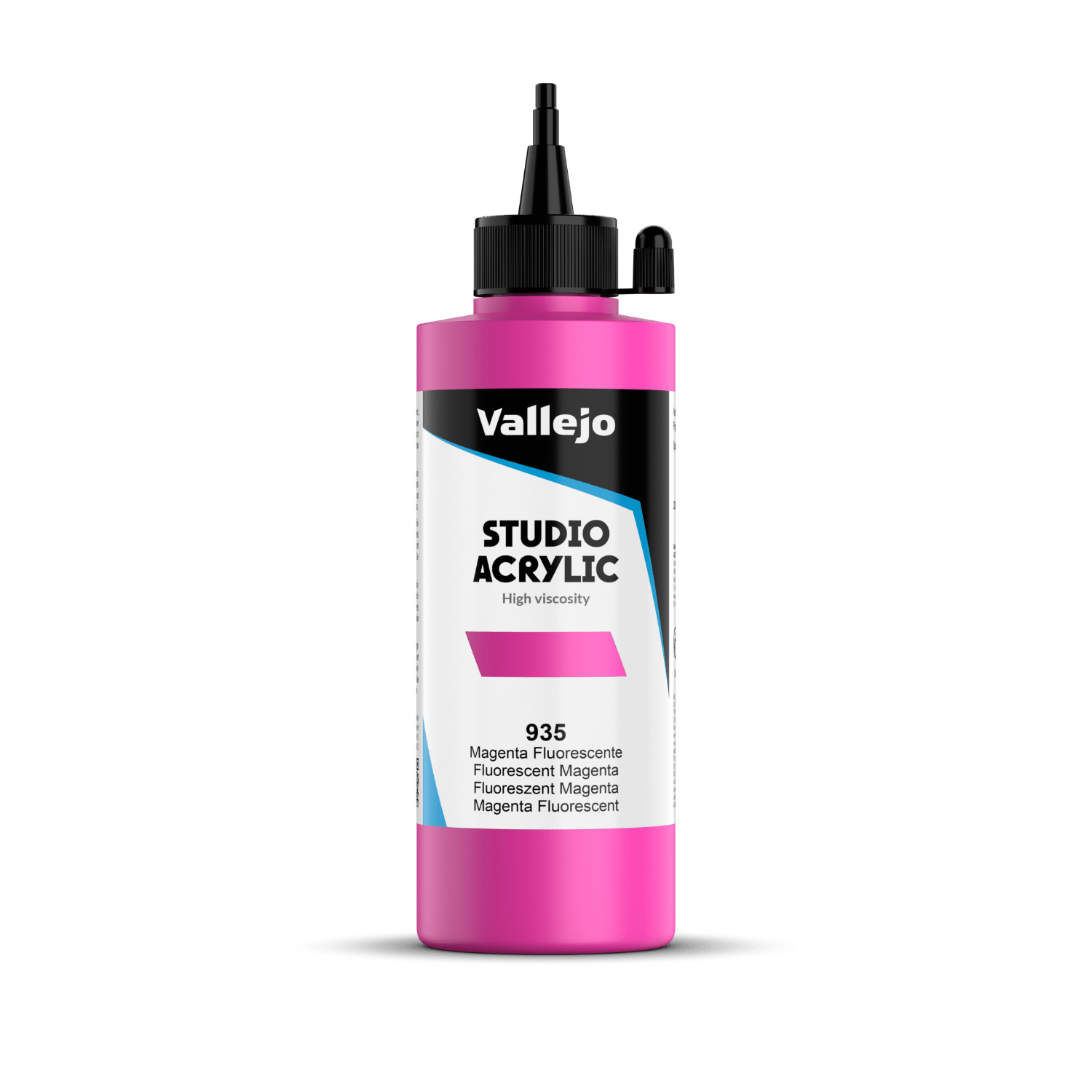 Vallejo Studio 200ml Fluorescent Magenta