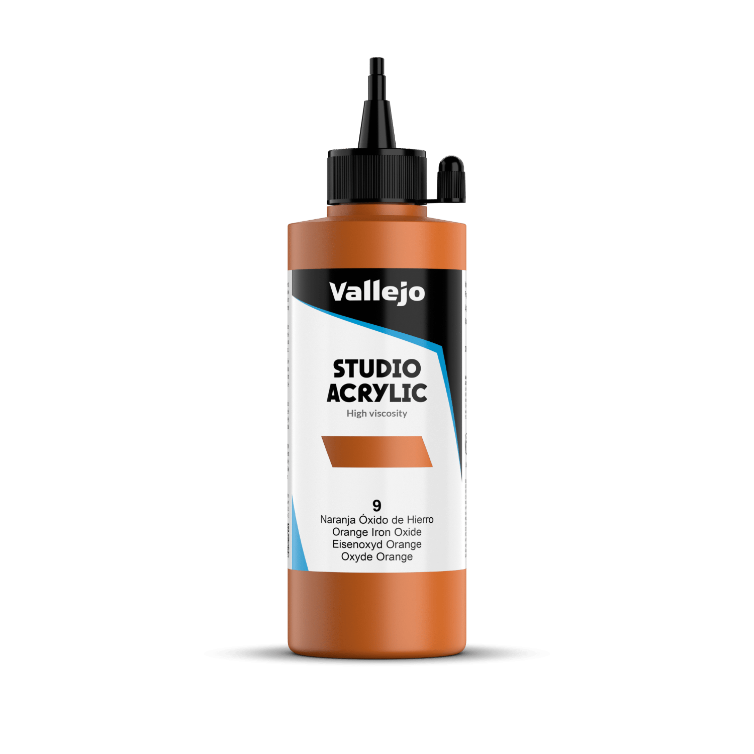 Vallejo Studio 200ml Orange Iron Oxide