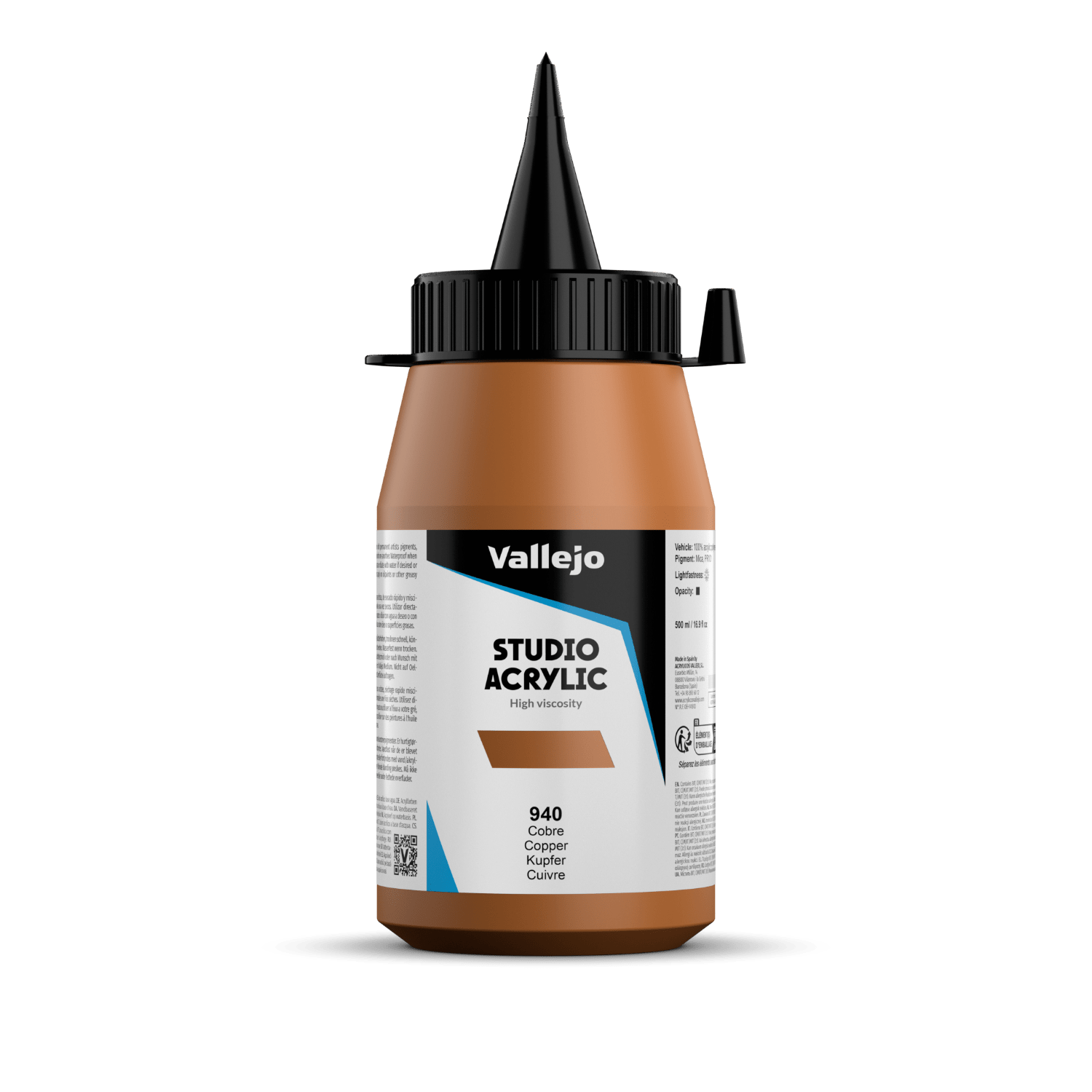 Vallejo Studio 500ml Copper