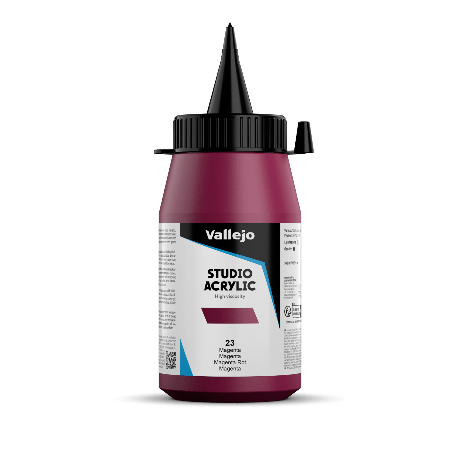 Vallejo Studio 500ml Magenta