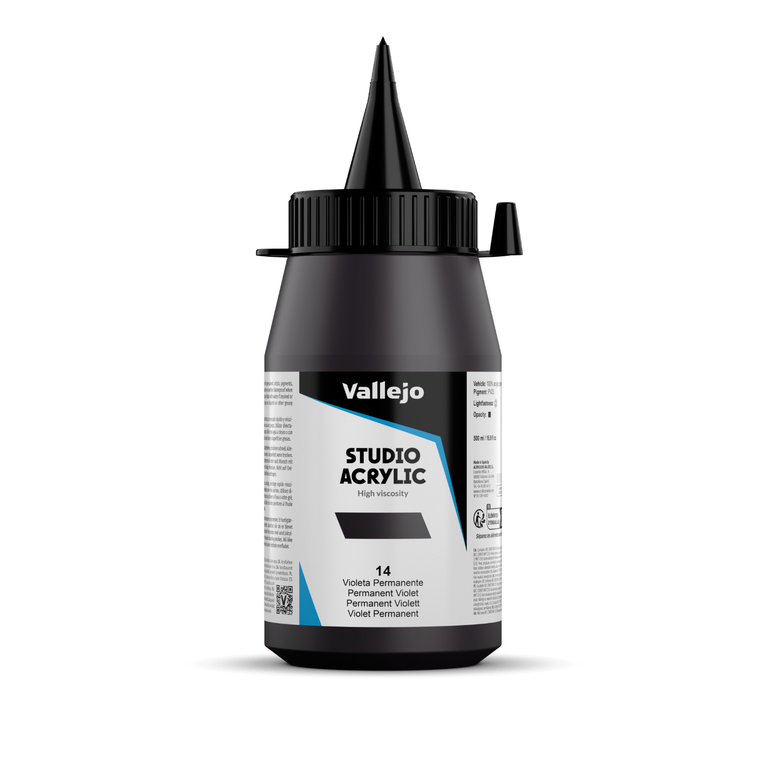 Vallejo Studio 500ml Permanent Violet