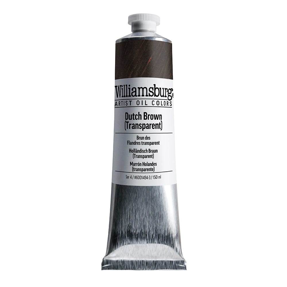 Williamsburg Oliemaling 150ml Dutch Brown (Transparent)