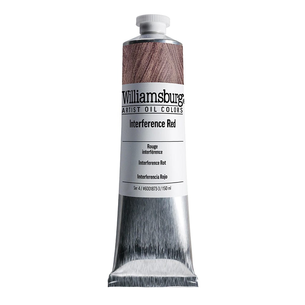 Williamsburg Oliemaling 150ml Interference Red