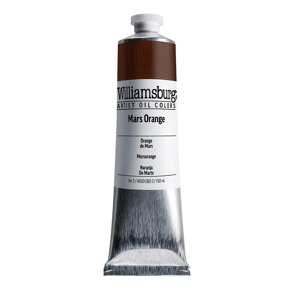 Williamsburg Oliemaling 150ml Mars Orange