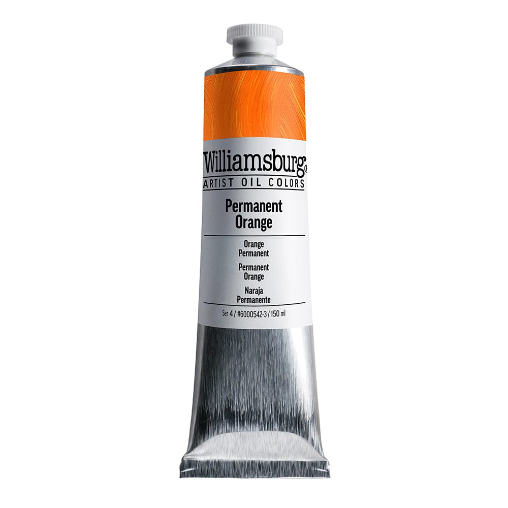 Williamsburg Oliemaling 150ml Permanent Orange