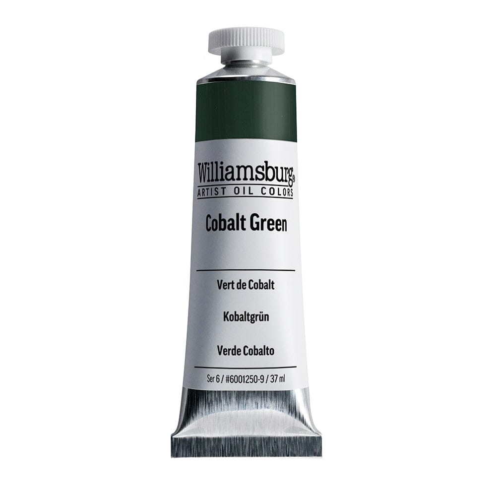 Williamsburg Oliemaling 37ml Cobalt Green