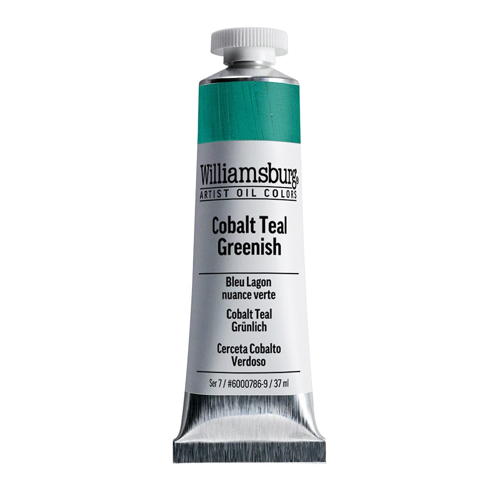 Williamsburg Oliemaling 37ml Cobalt Teal Greenish