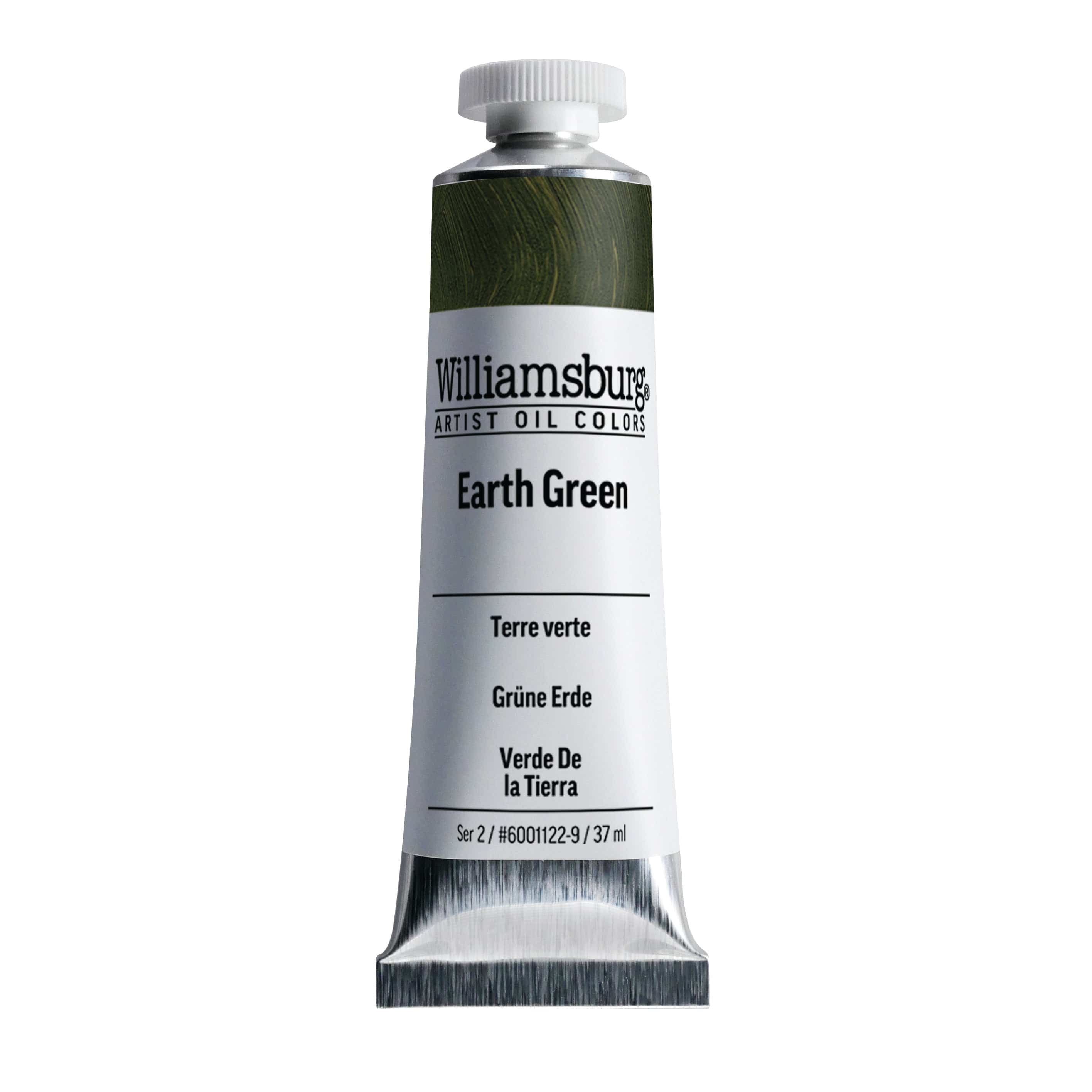 Williamsburg Oliemaling 37ml Earth Green