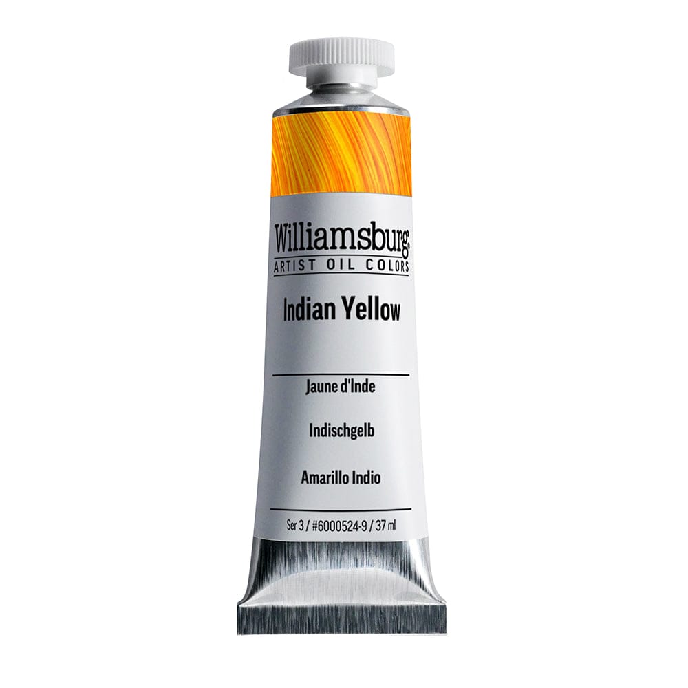 Williamsburg Oliemaling 37ml Indian Yellow