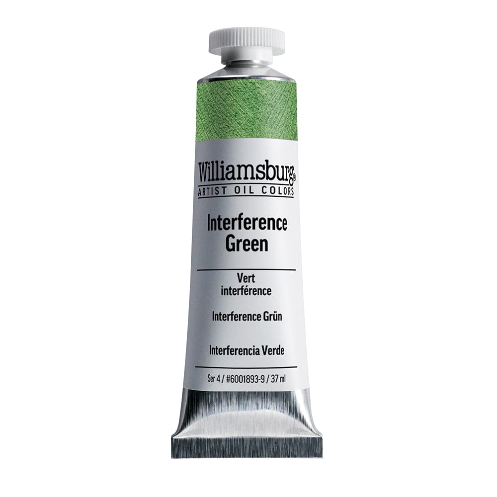 Williamsburg Oliemaling 37ml Interference Green