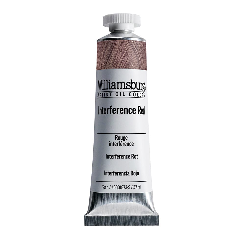 Williamsburg Oliemaling 37ml Interference Red