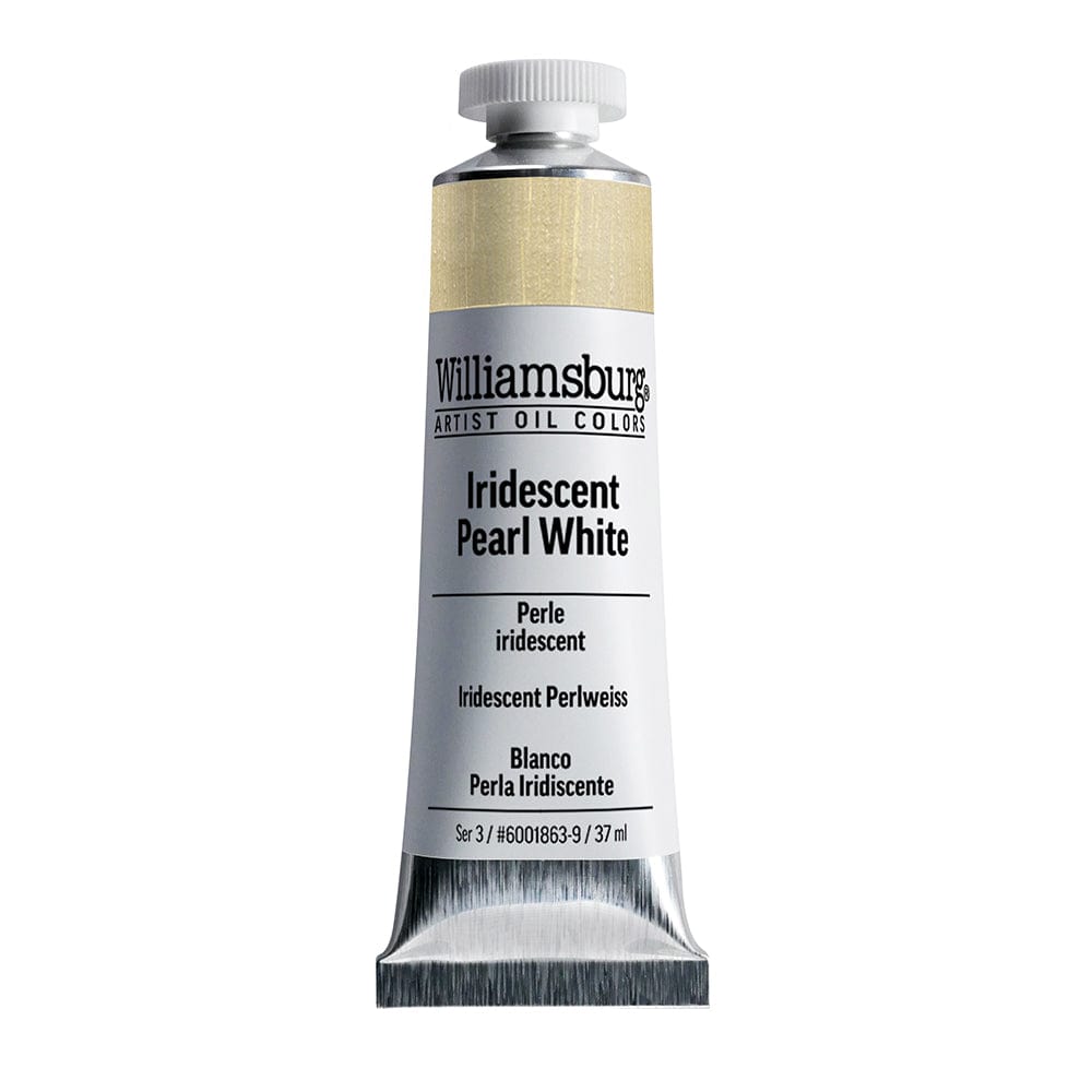 Williamsburg Oliemaling 37ml Iridescent Pearl White