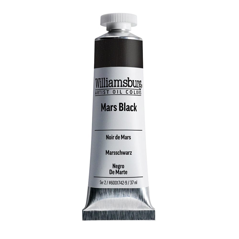 Williamsburg Oliemaling 37ml Mars Black