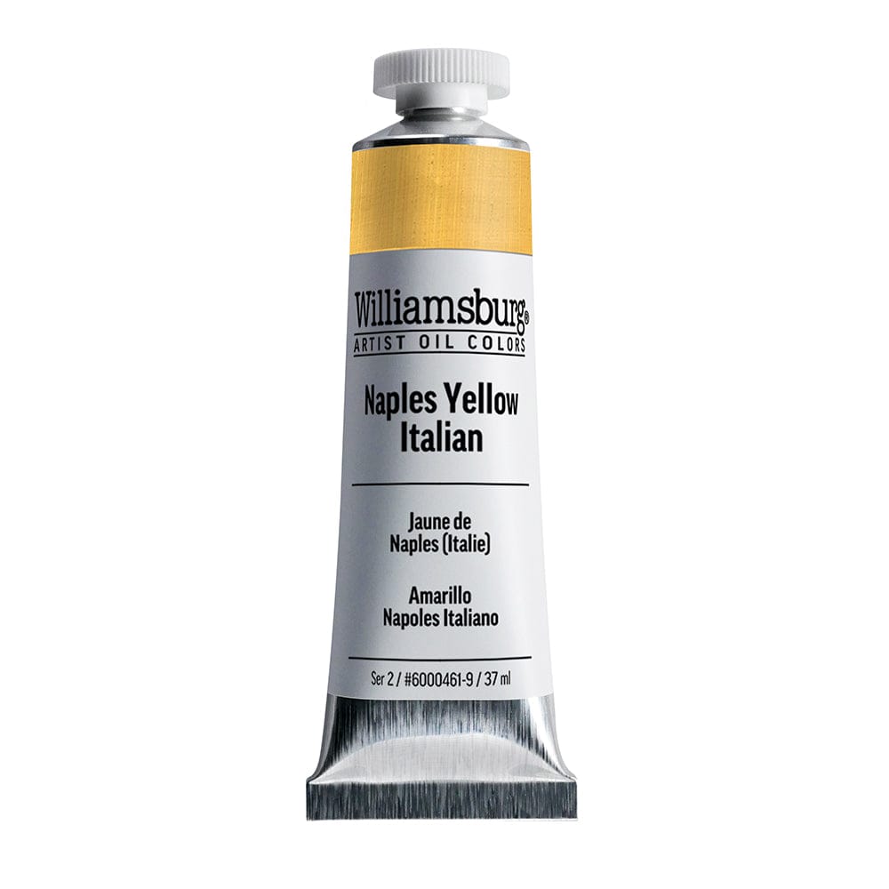 Williamsburg Oliemaling 37ml Naples Yellow Italian